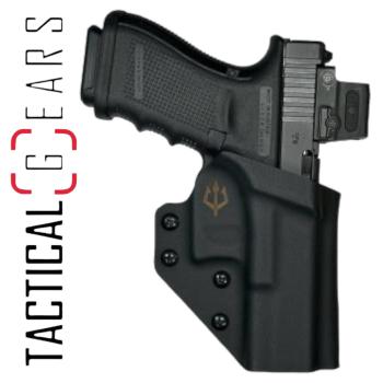 BLACK TRIDENT® "THOR" G17/19 GEN3-4 OWB HOLSTER RECHTSHÄNDIG SCHWARZ
